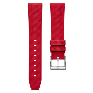 Atlantic Edge FKM Rubber Strap with Classic Pin Buckle