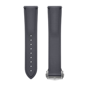 Tideway FKM Rubber Strap with Single Fold Deployant Buckle Clasp