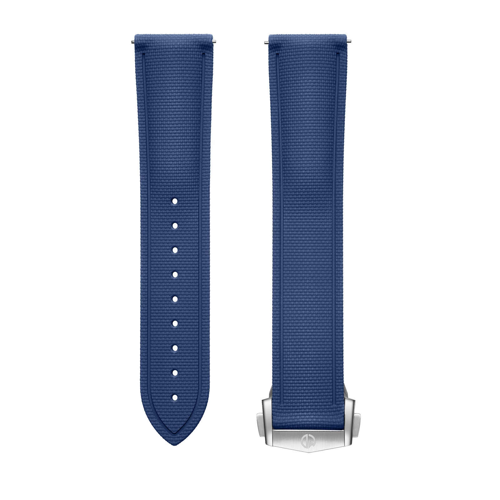 Tideway FKM Rubber Strap with Single Fold Deployant Buckle Clasp